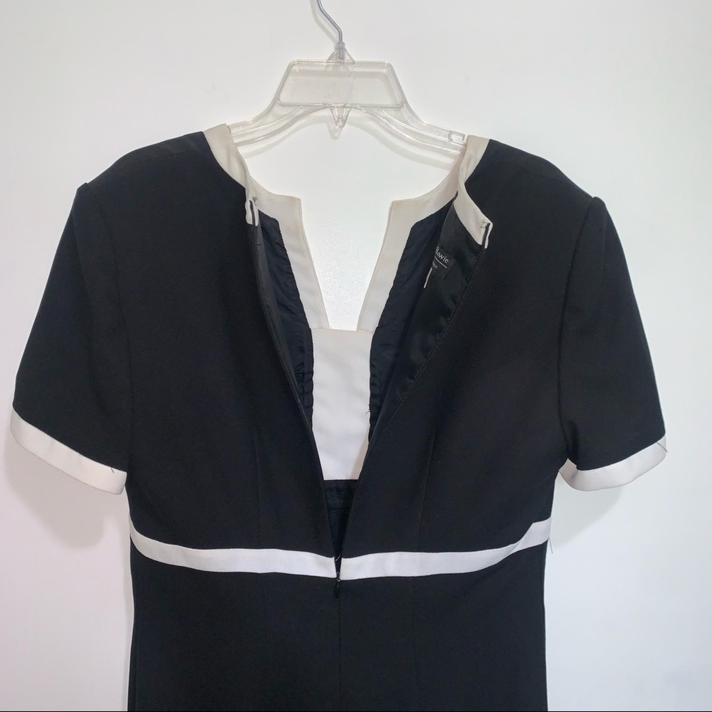 🌷5/$20 Women’s Maxi Black/White Vintage Dress - Picture 6 of 6